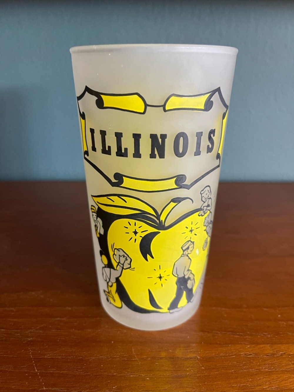 Hazel Atlas “Illinois” Drinking Glass